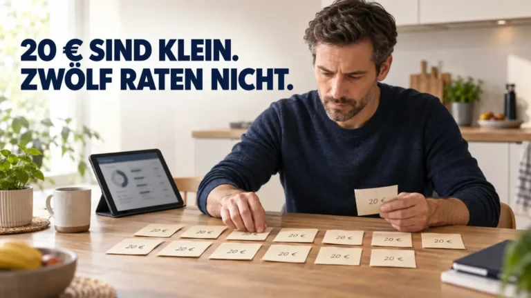 Zwölf kleine Monatsraten summieren sich zu einer dauerhaften Belastung